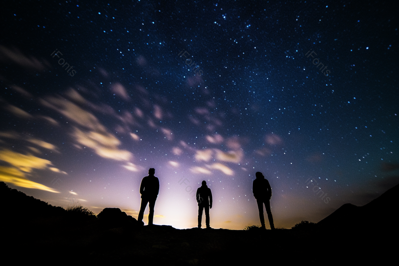 畅想未来和梦想人物剪影户外摄影励志广告宣传背景图,高清,摄影图,摄影图片,图片大全,摄影图免费下载